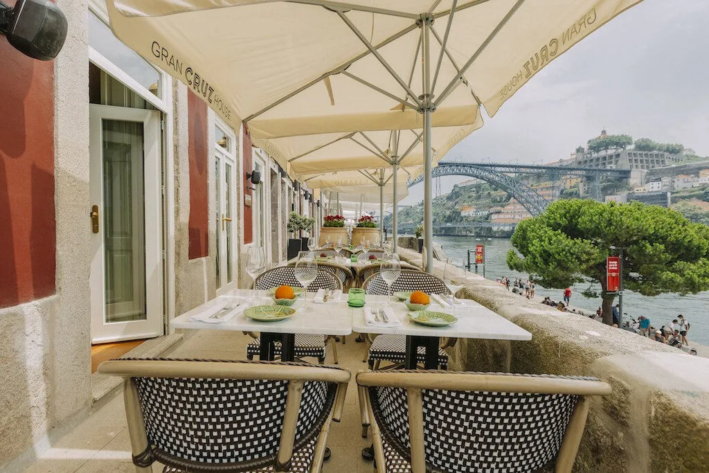 Esplanada no Porto
