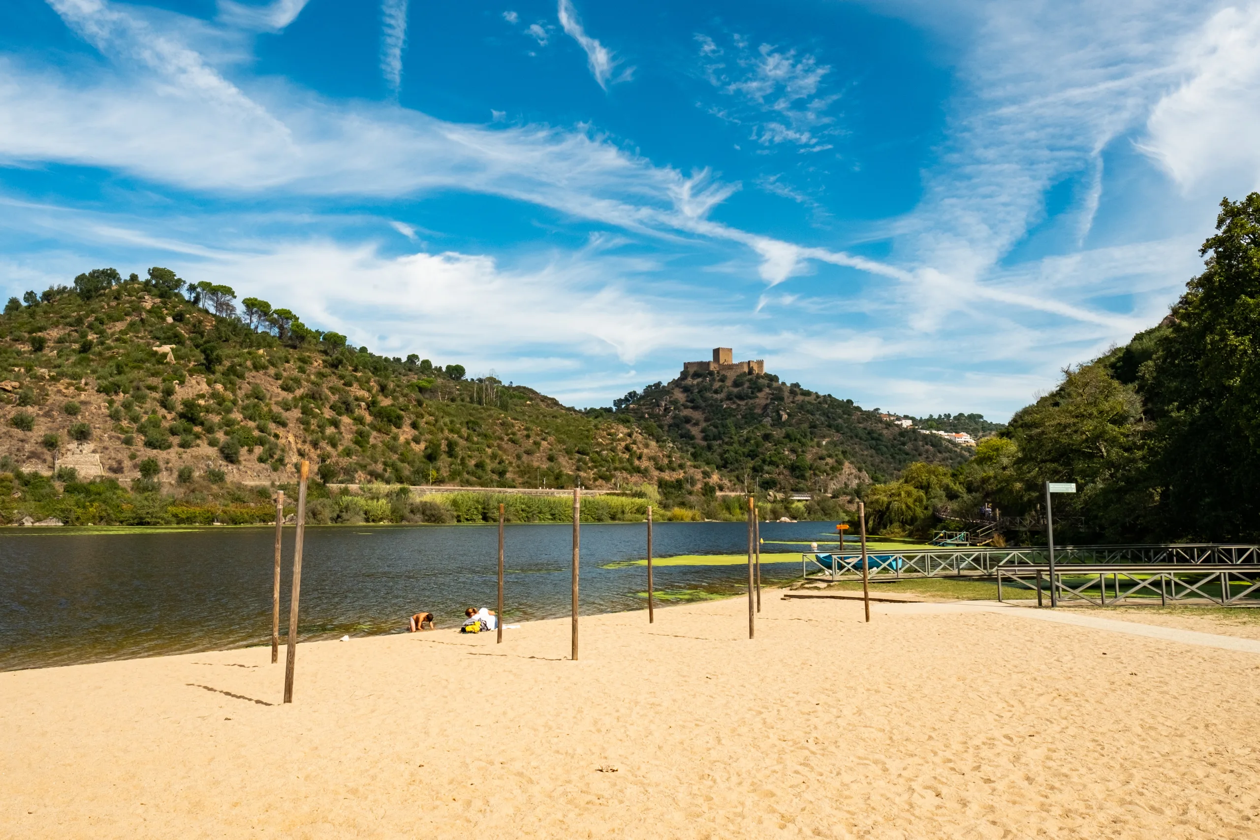 Praia Fluvial do Alamal/Crédito: Câmara Municipal Gavião
