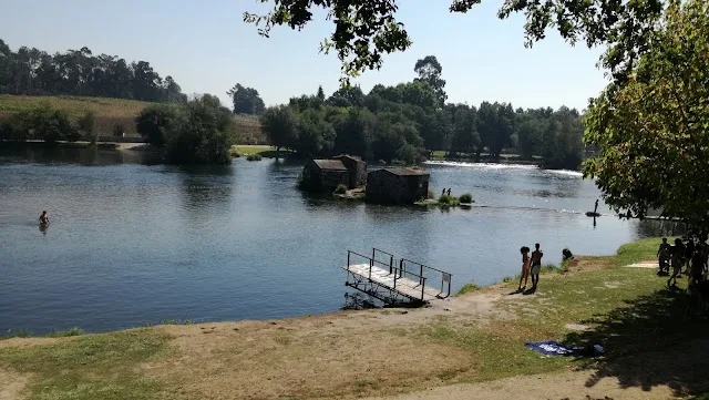 Praia Fluvial de Adaúfe/Reprodução Internet