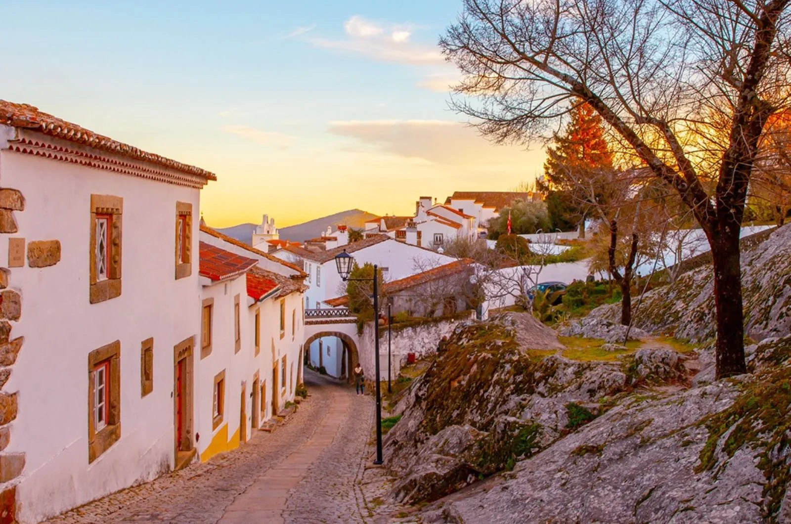No outono, Marvão ganha charme extra. Crédito: Reprodução/Instagram