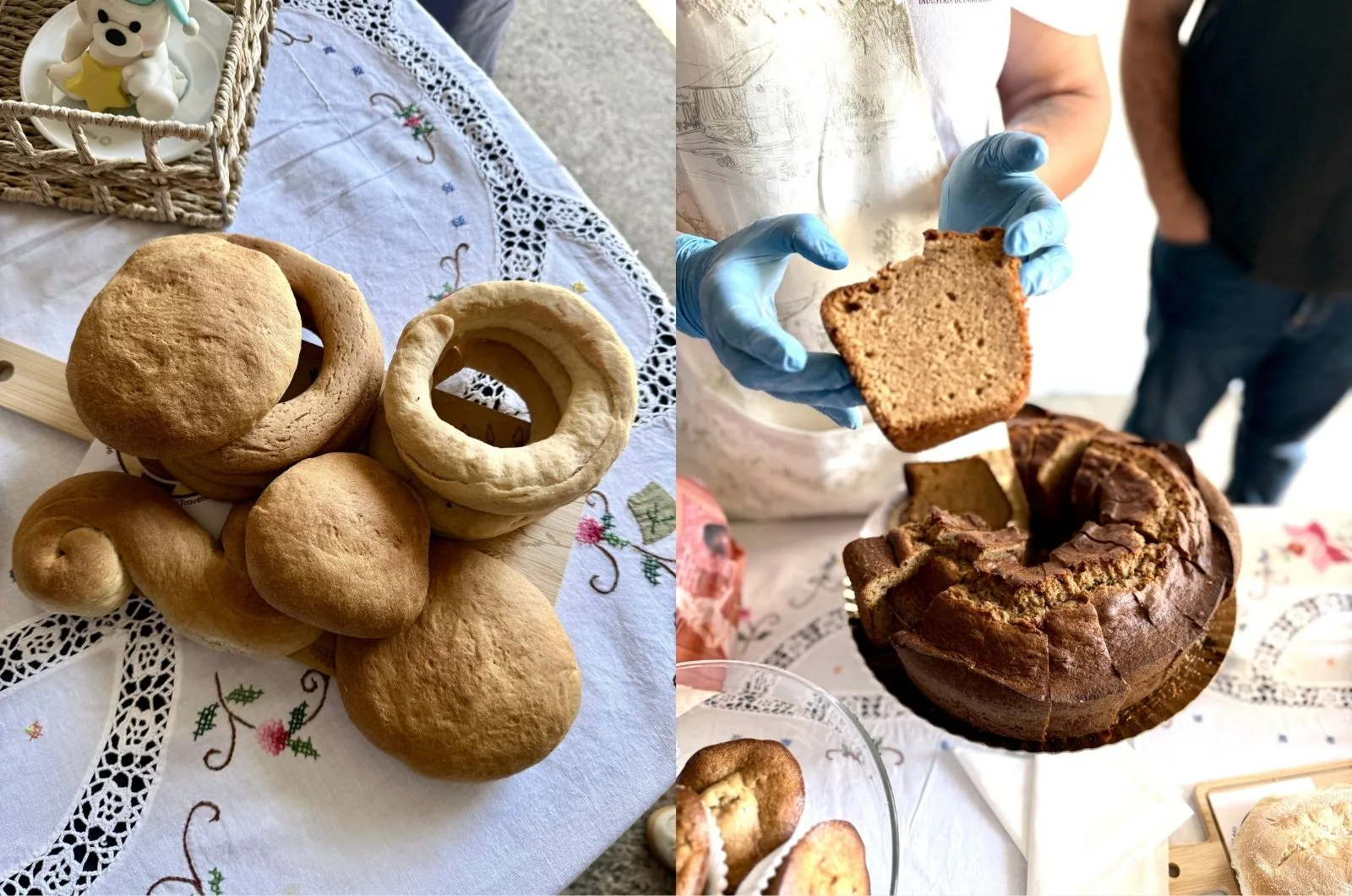 Doces tradicionais que utilizam o mel como ingrediente principal. Crédito: Renata Telles