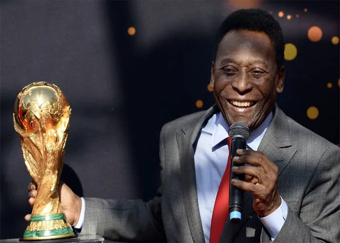Pelé é o único jogador da história a conquistar três Copas do Mundo Crédito: Divulgação Conmebol