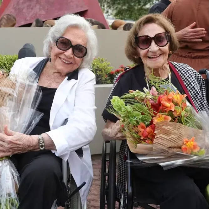 Laura foi uma das primeiras personalidades homenageadas na Calçada da Fama. Crédito: Reprodução Instagram